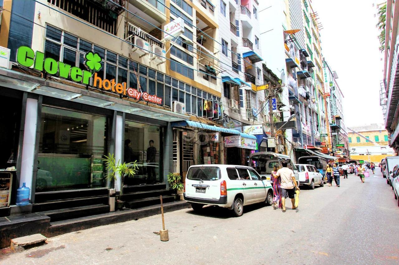 Clover City Center Hotel Yangon Exterior foto